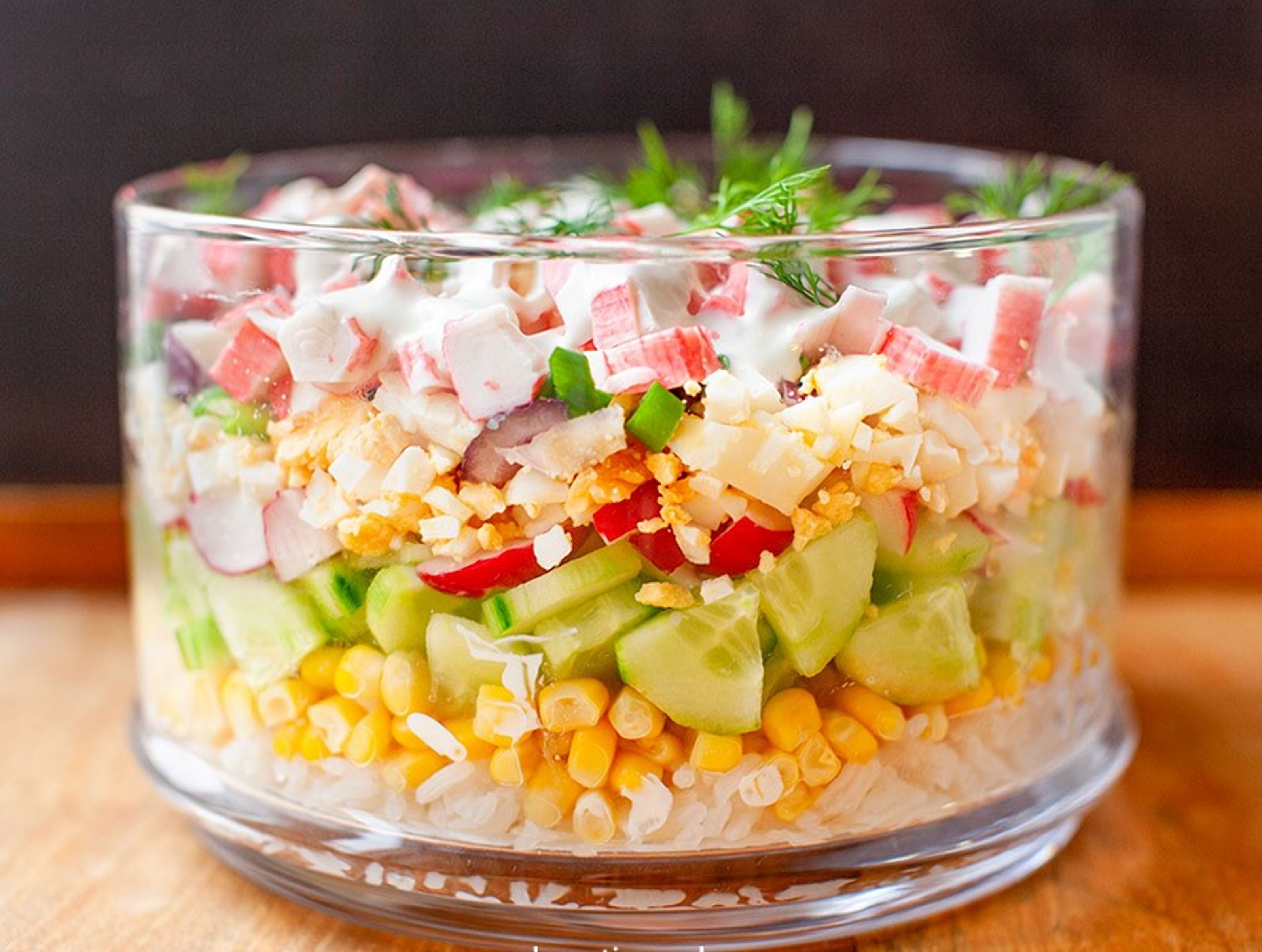 Крабовий салат: рецепт Крабовий салат: рецепт