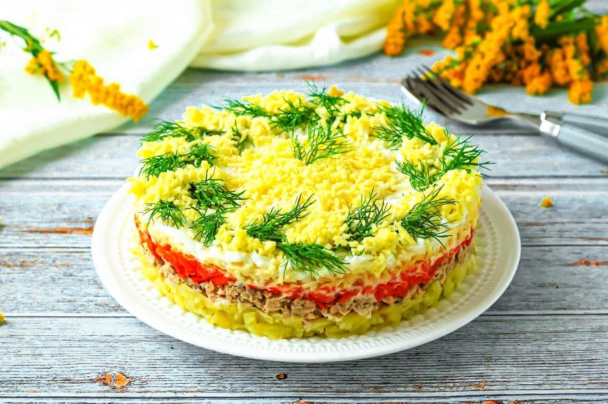 Мімоза - рецепт недорогого святкового салату - приготуйте з тунцем - Новини Смачно Мімоза - рецепт недорогого святкового салату - приготуйте з тунцем - Новини Смачно