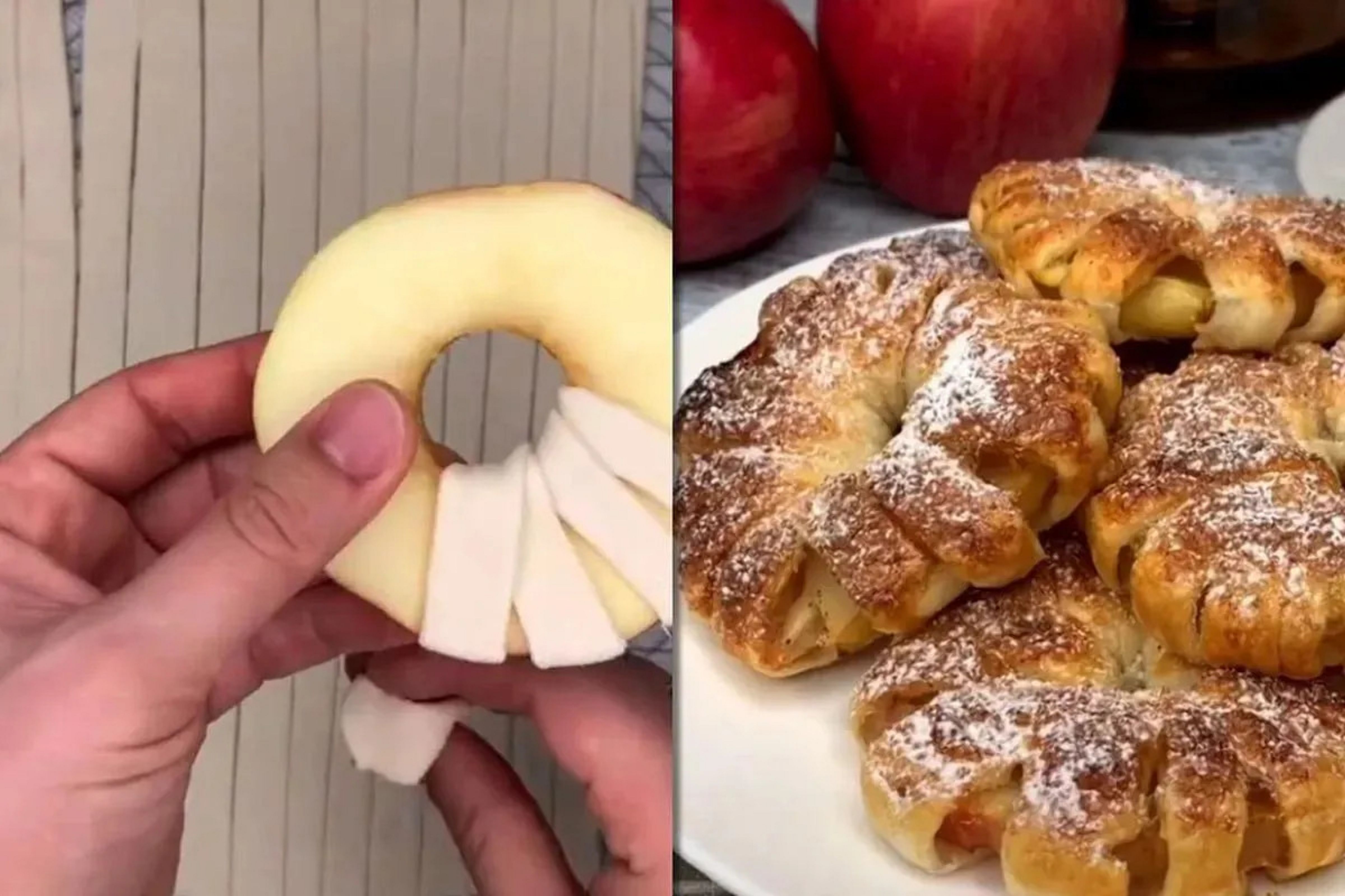 Слойки из яблок: рецепт Слойки из яблок: рецепт