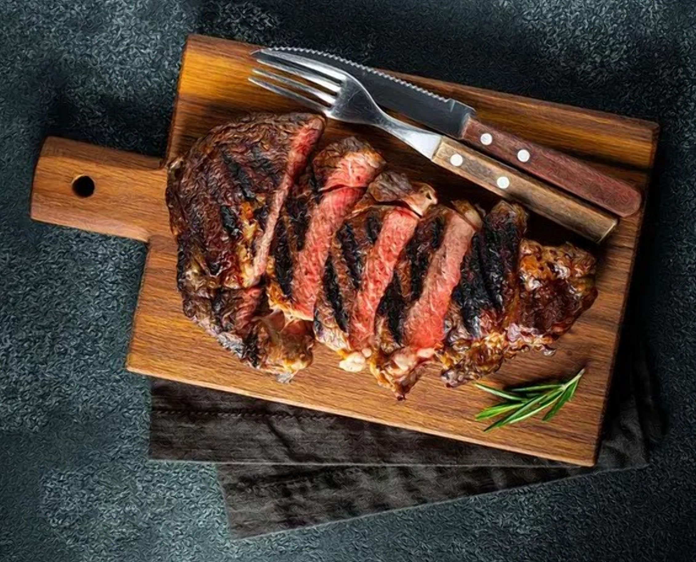 Стейк для мужчины: рецепт Стейк для мужчины: рецепт