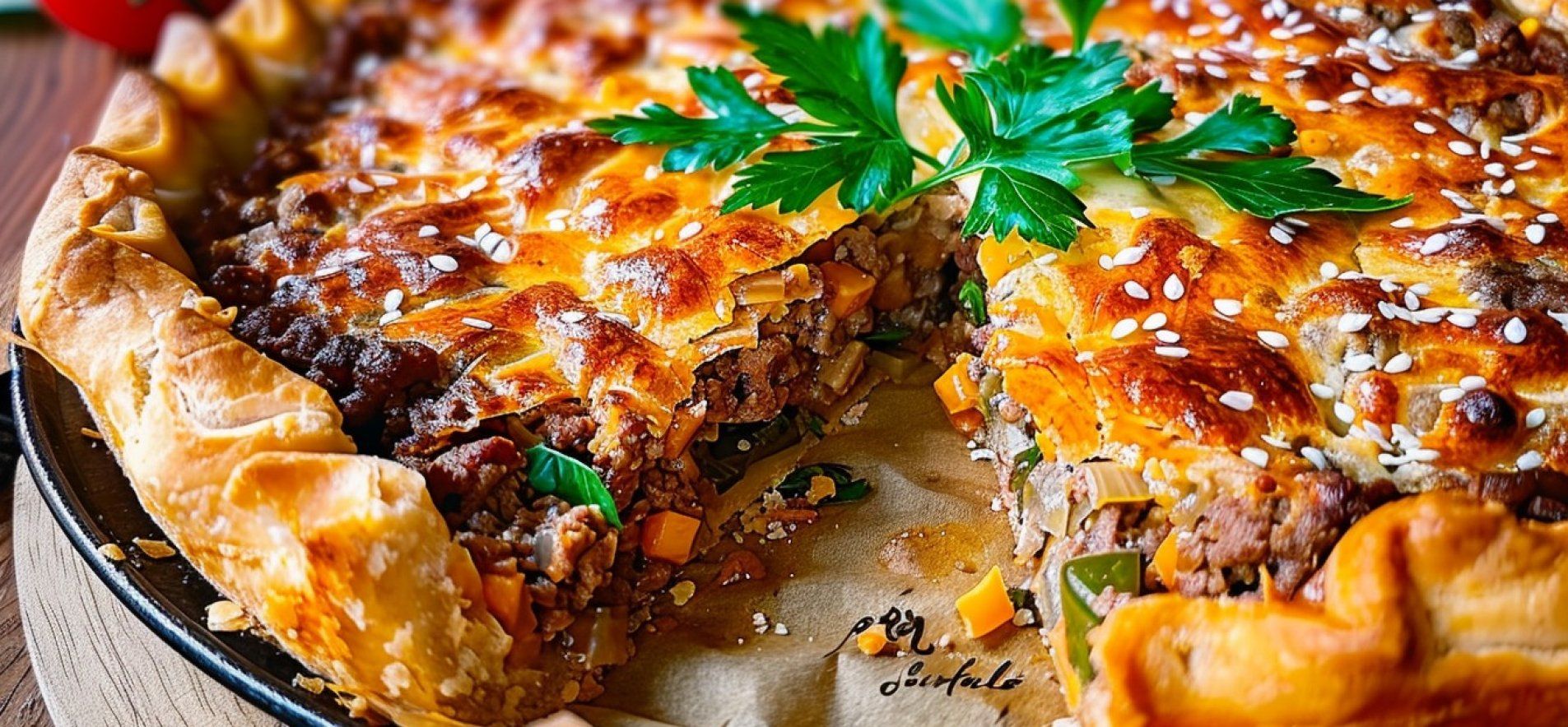 Перевернутий м'ясний пиріг - приготуйте на пательні - простий рецепт - Новини Смачно