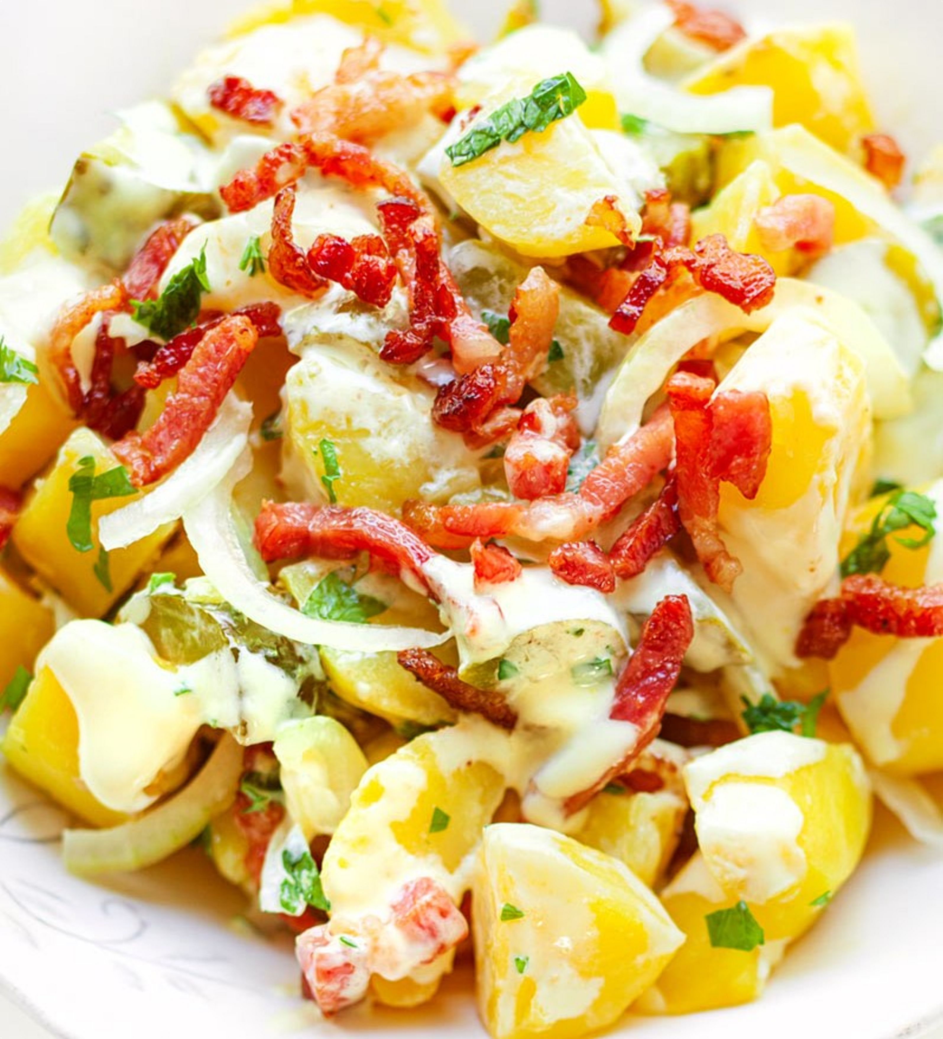 Салат из картофеля: рецепт Салат из картофеля: рецепт