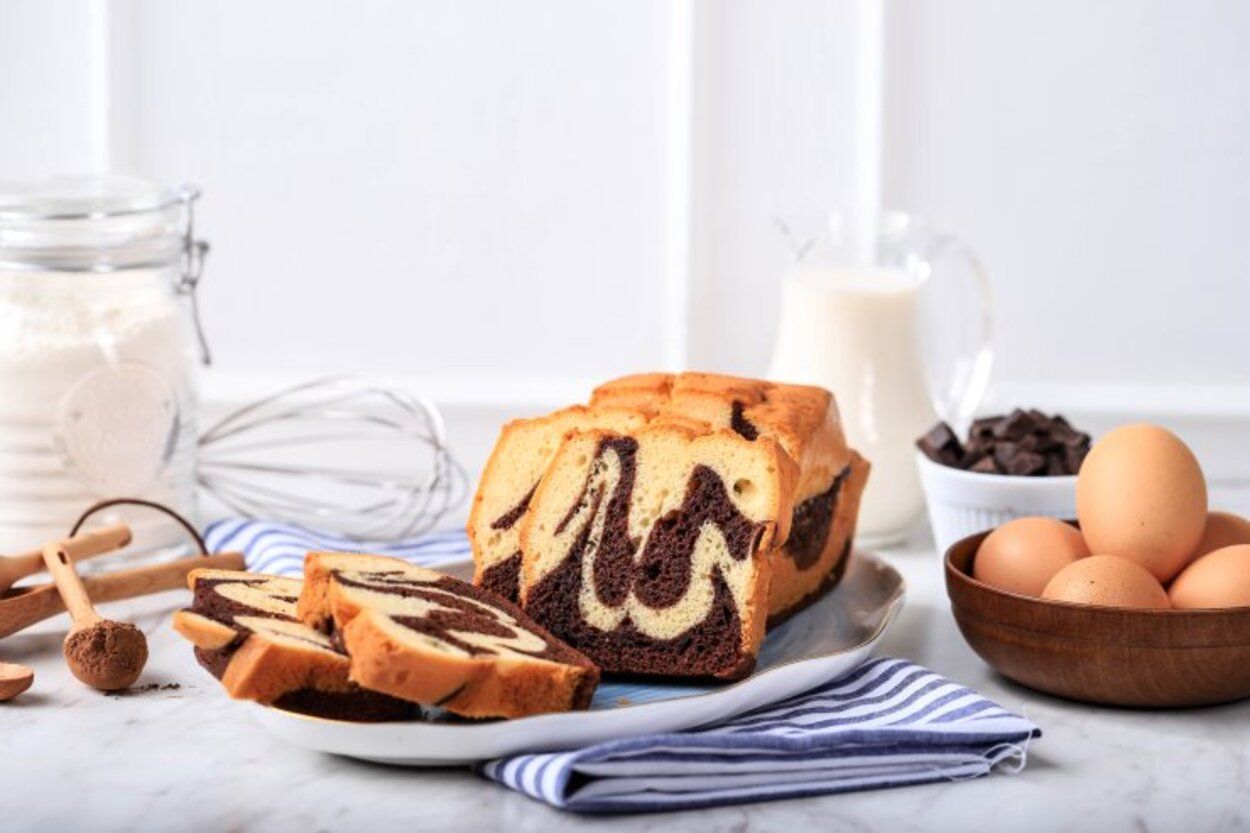 Мармуровий кекс Тигреня - приготуйте швидко та просто покроковий рецепт - Новини Смачно