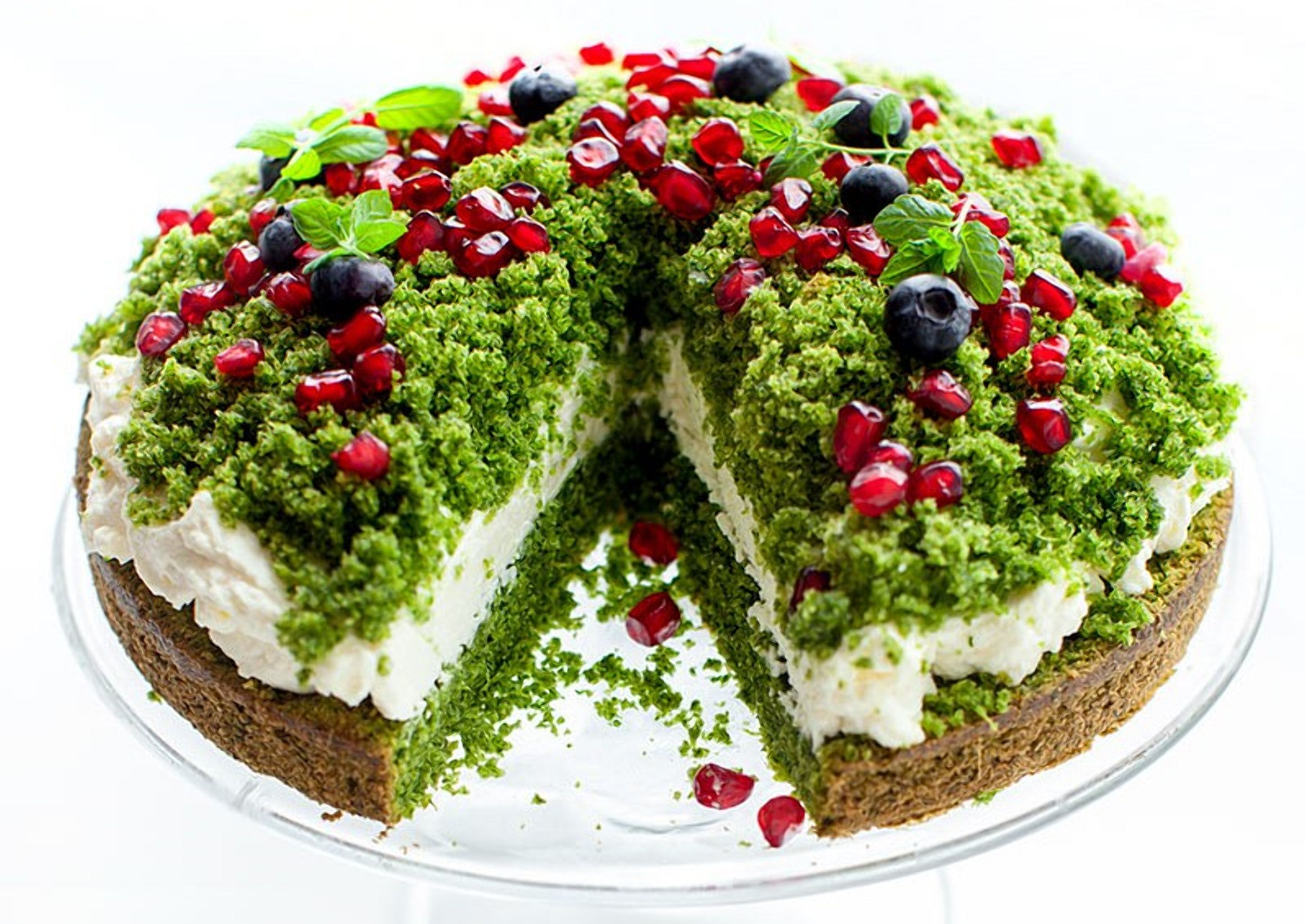 Торт Зеленый мох: рецепт