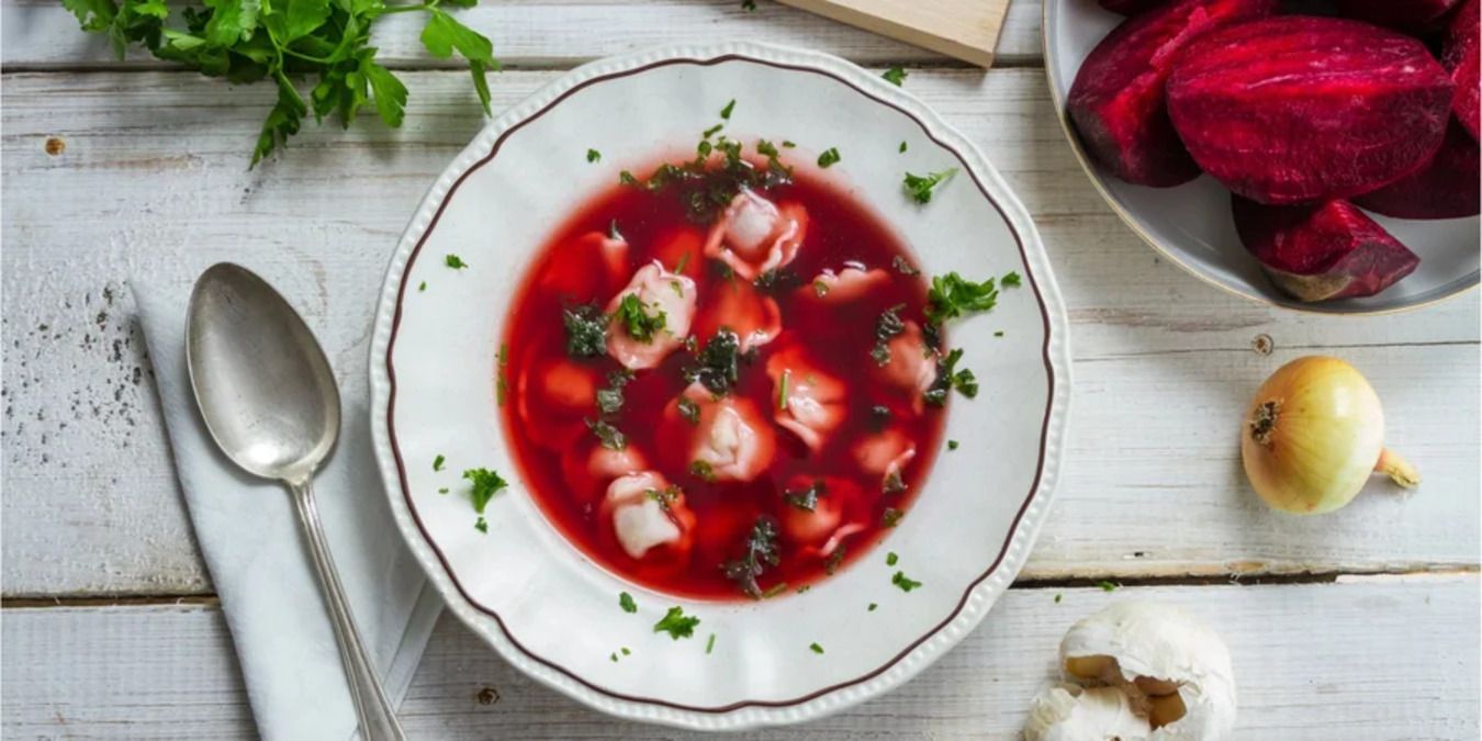 Постный борщ - приготовьте с ушками - пошаговый рецепт - Новости Вкусно Постный борщ - приготовьте с ушками - пошаговый рецепт - Новости Вкусно