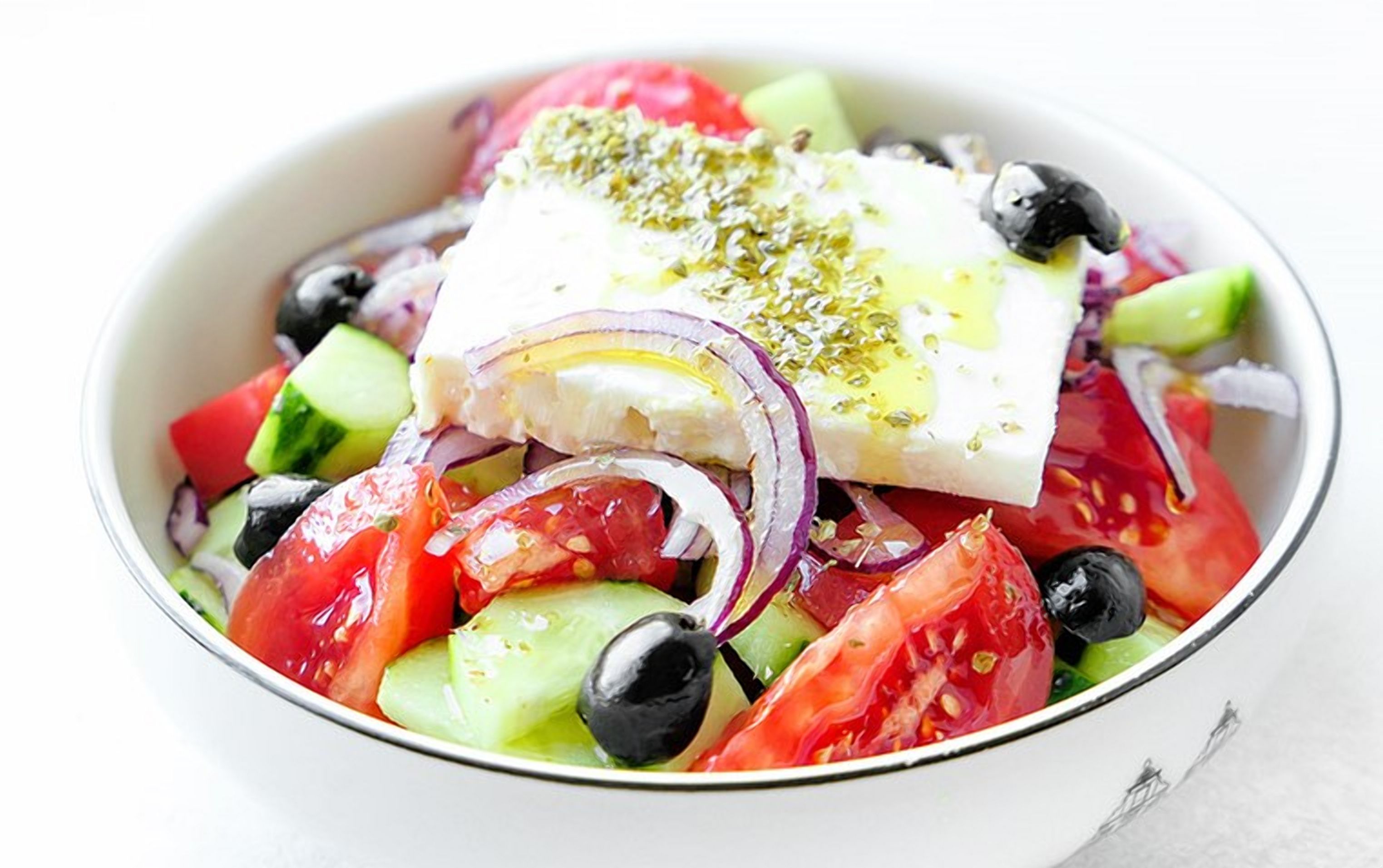Греческий салат: рецепт