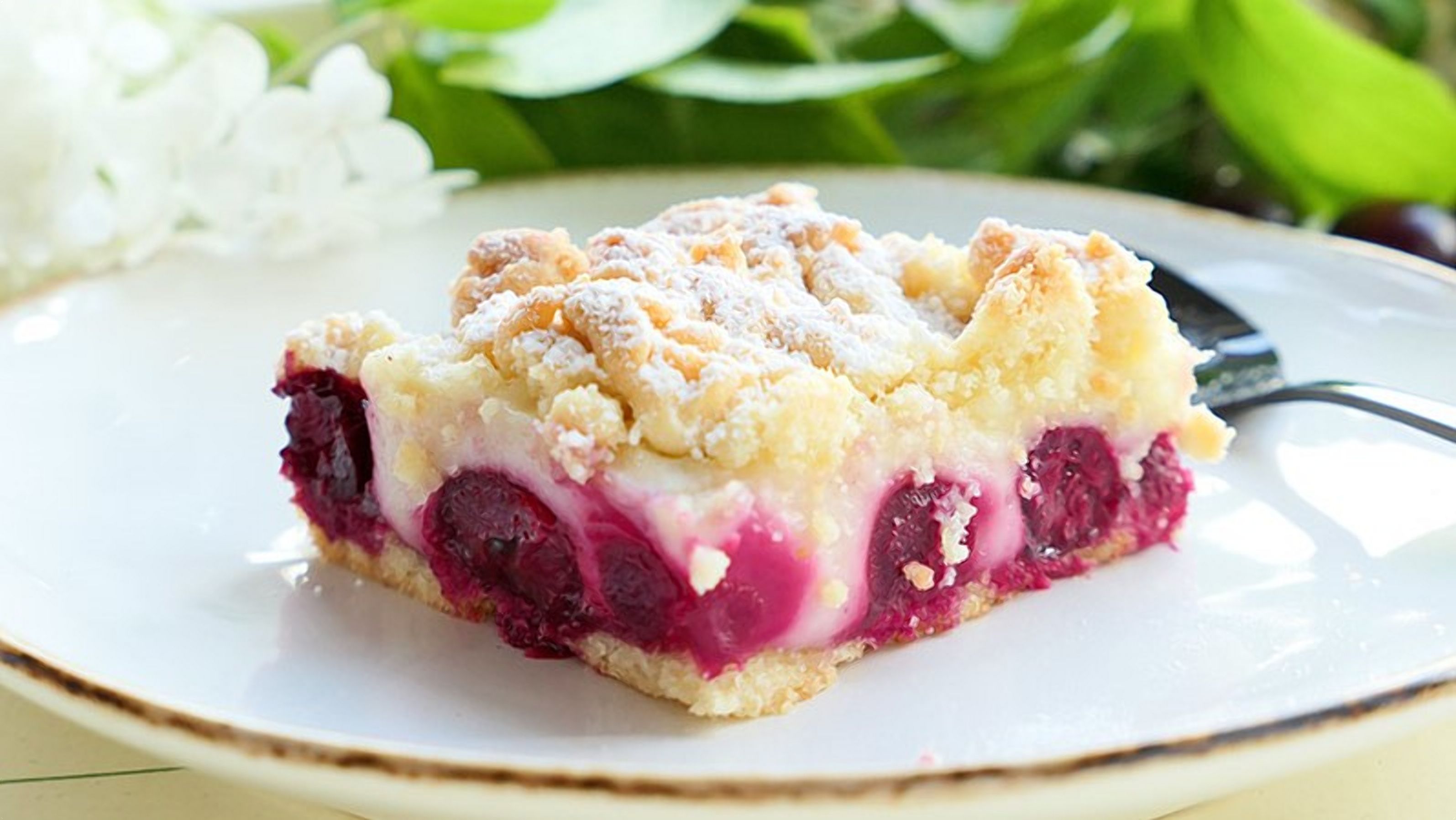 Пирог с вишнями: рецепт Пирог с вишнями: рецепт