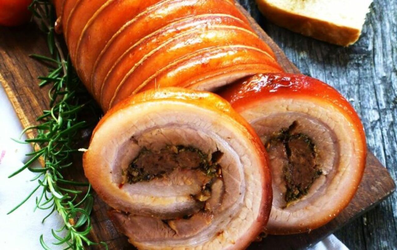 Рулет із сала: рецепт Рулет із сала: рецепт