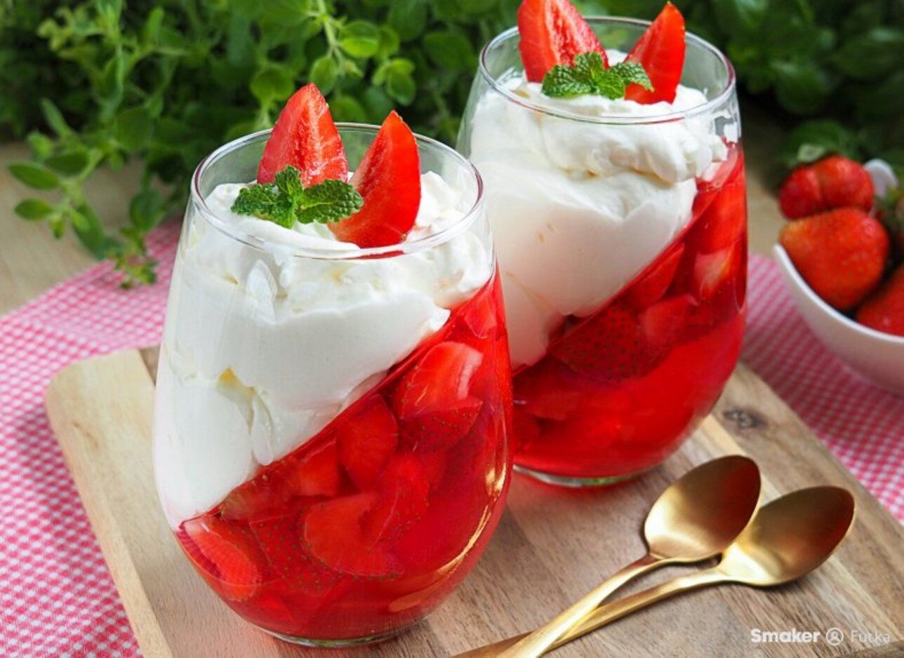 Десерт с клубникой: рецепт Десерт с клубникой: рецепт