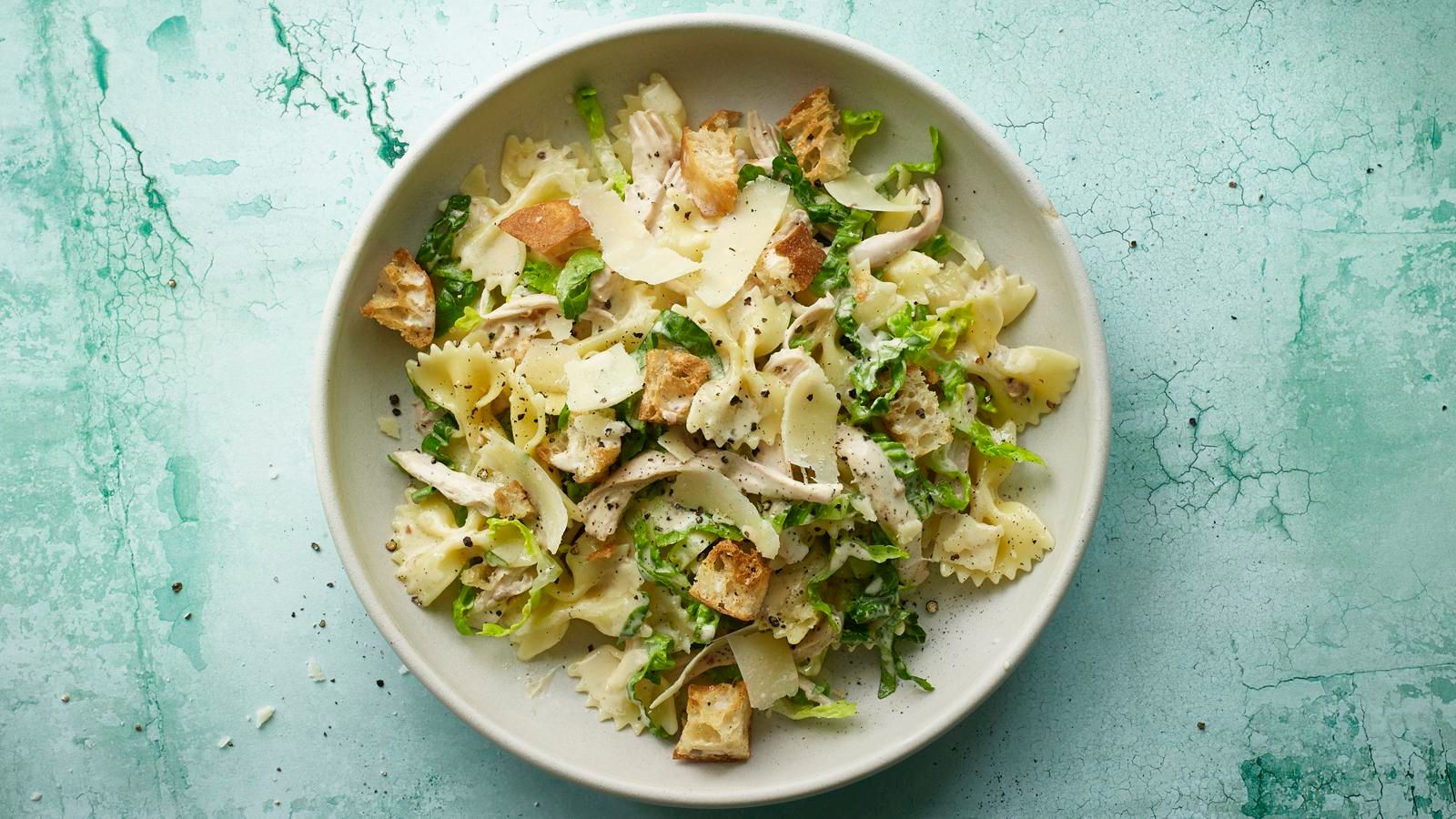 Паста Цезарь с курицей и сыром: рецепт Паста Цезарь с курицей и сыром: рецепт