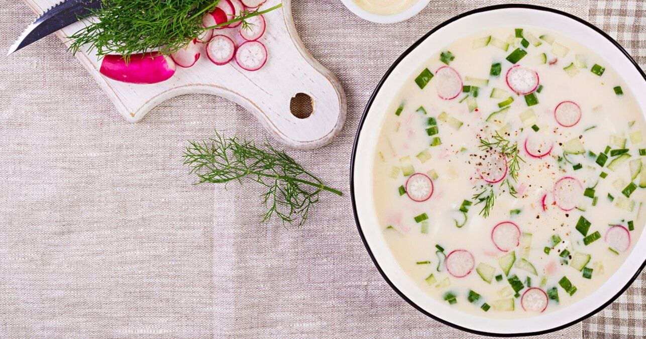 Окрошка - приготовьте с айраном - простой пошаговый рецепт - Новости Вкусно Окрошка - приготовьте с айраном - простой пошаговый рецепт - Новости Вкусно