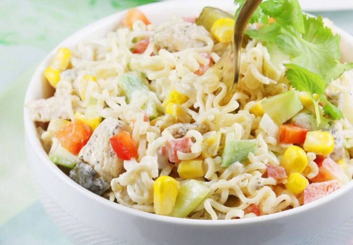 Как приготовить салат из мивины Как приготовить салат из мивины