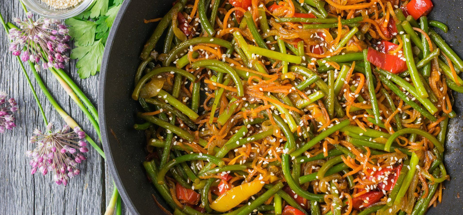 Луковые стрелки - приготовьте со спаржевой фасолью - пошаговый рецепт - Новости Вкусно Луковые стрелки - приготовьте со спаржевой фасолью - пошаговый рецепт - Новости Вкусно