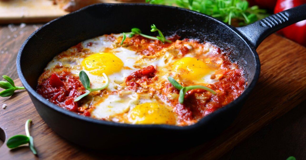 Шакшука - приготовьте быстро и просто - пошаговый рецепт - Новости Вкусно Шакшука - приготовьте быстро и просто - пошаговый рецепт - Новости Вкусно