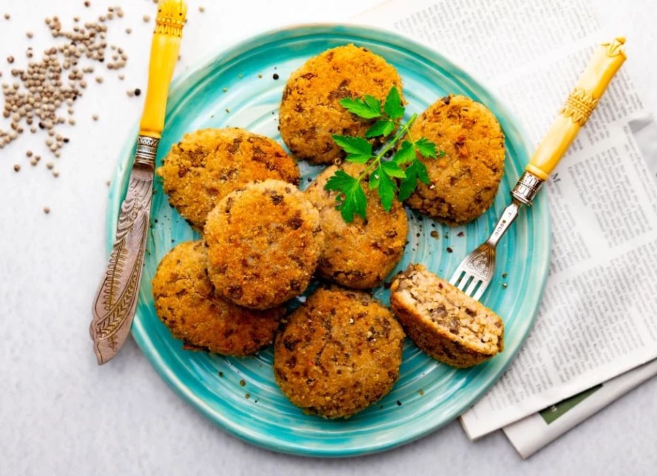 Котлетки из грибов и гречки, с которыми и мяса не надо Котлетки из грибов и гречки, с которыми и мяса не надо