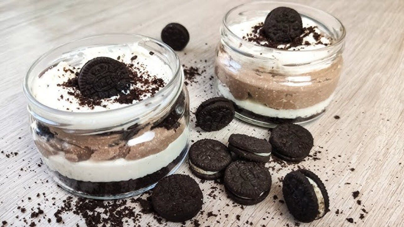 Особенный десерт с любимым печеньем Особенный десерт с любимым печеньем