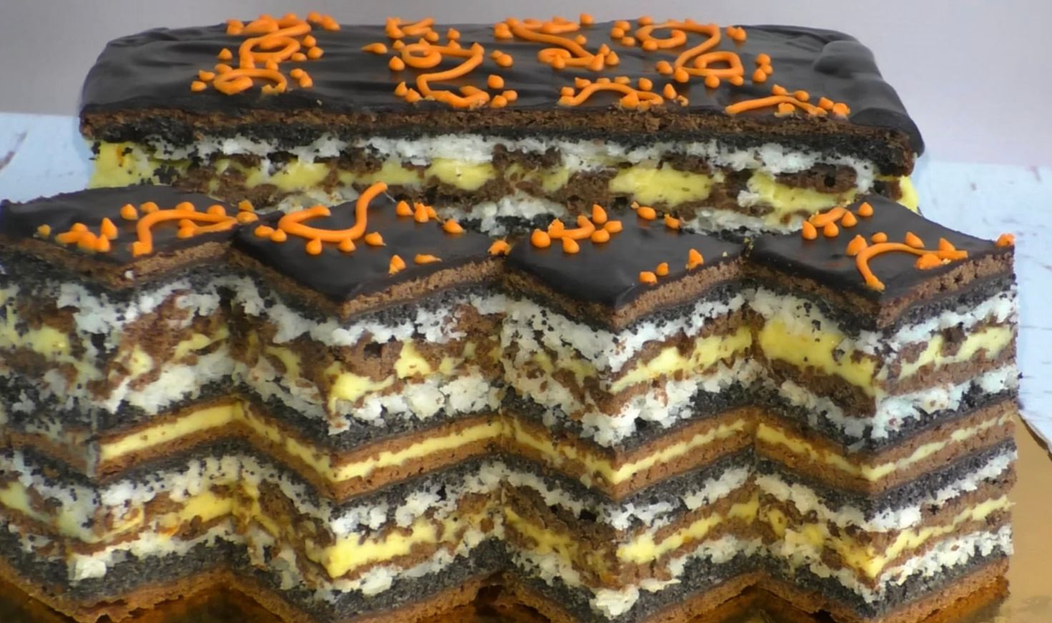 Пирог, в котором вкус соревнуется с видом