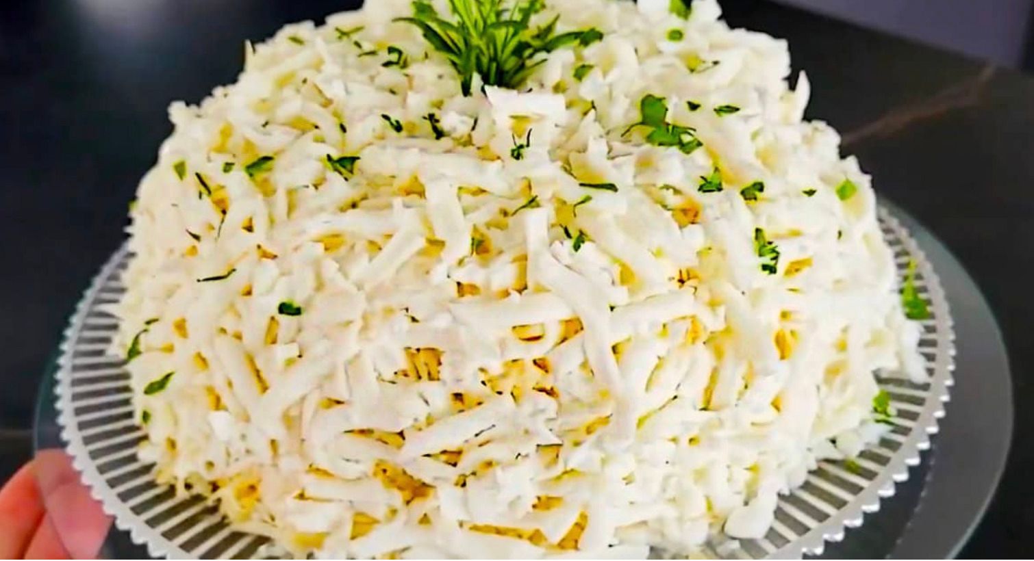 Святковий салат "Зима" Святковий салат "Зима"