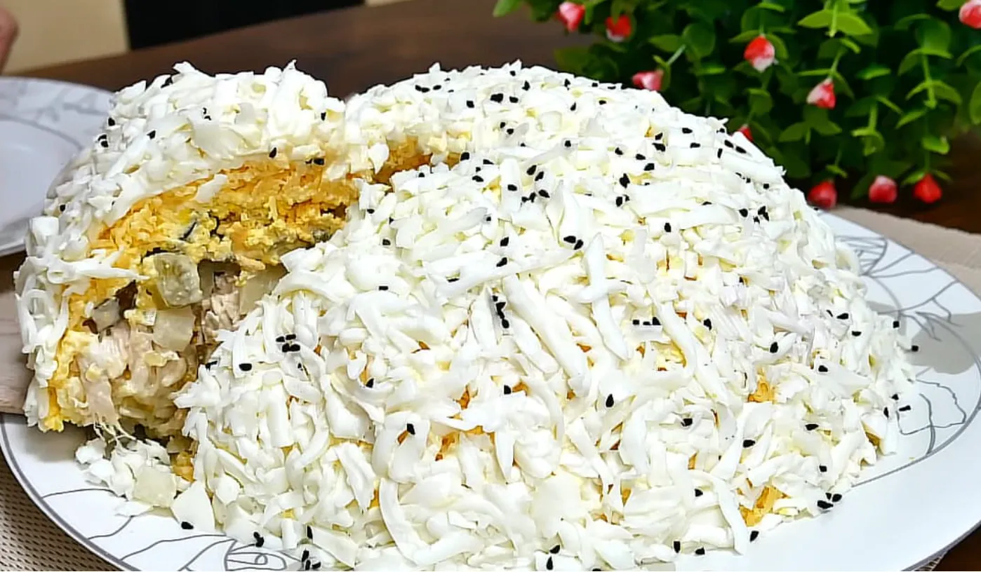 Салат Перший сніг