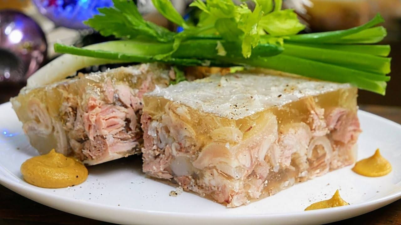 Легкий холодец в мультиварке