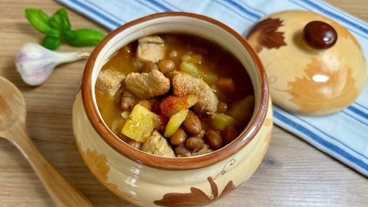 Готовим чанахи на всю семью