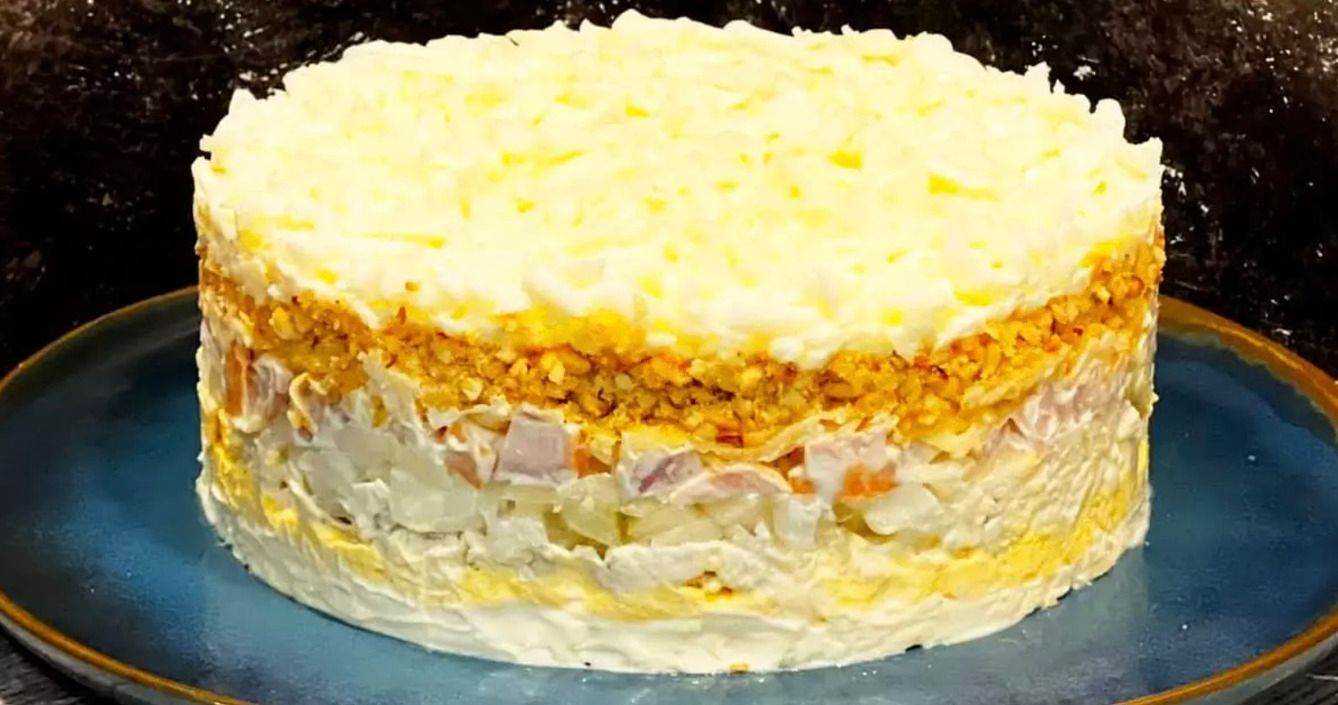 Яскравий салат на Новий рік Яскравий салат на Новий рік