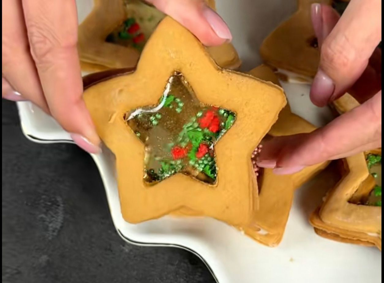 Имбирные пряники с сюрпризом Имбирные пряники с сюрпризом