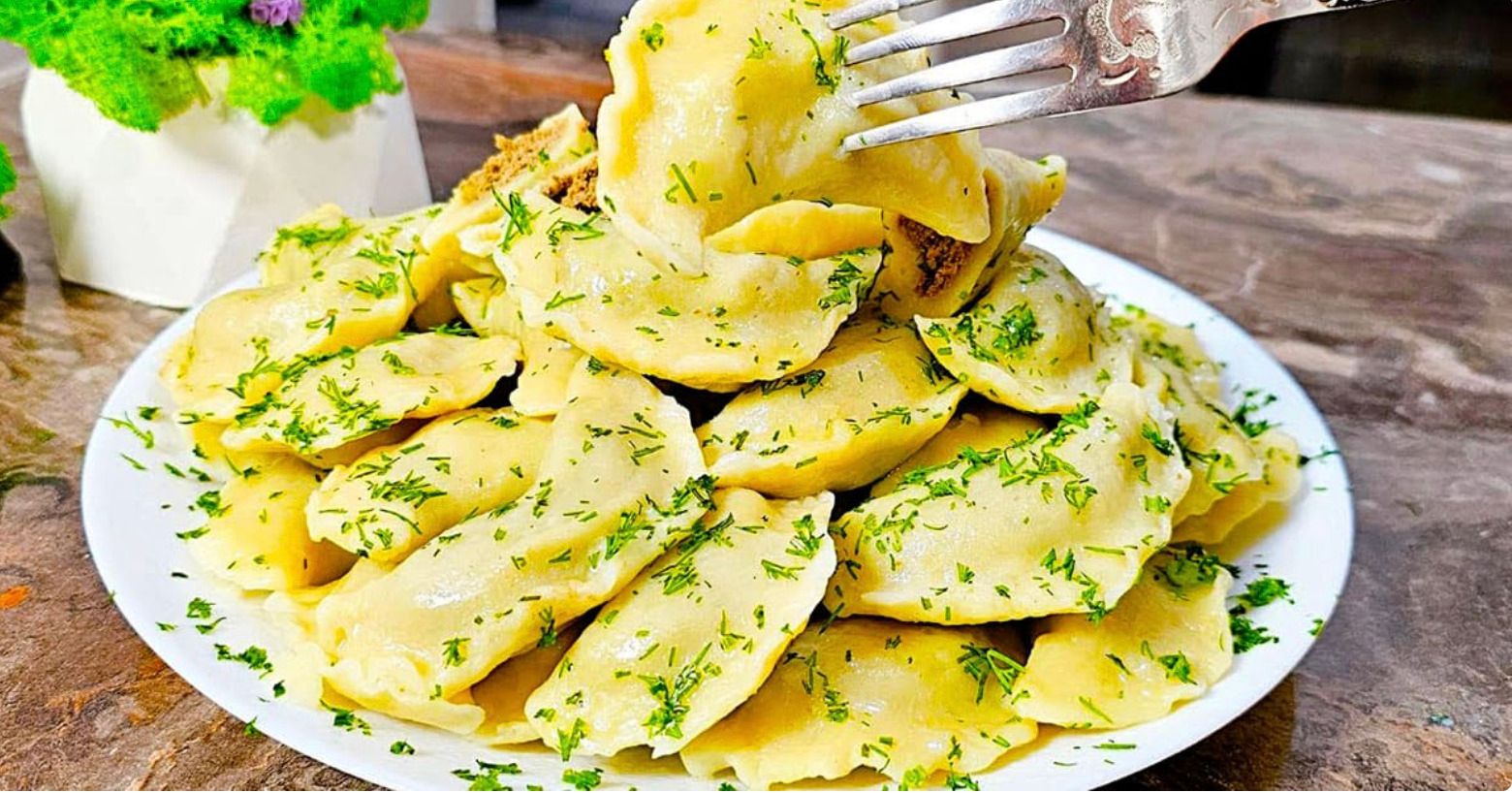 Оригінальні вареники для Різдва